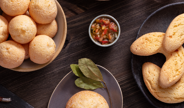 Qual a diferença entre a chipa e o pão de queijo?