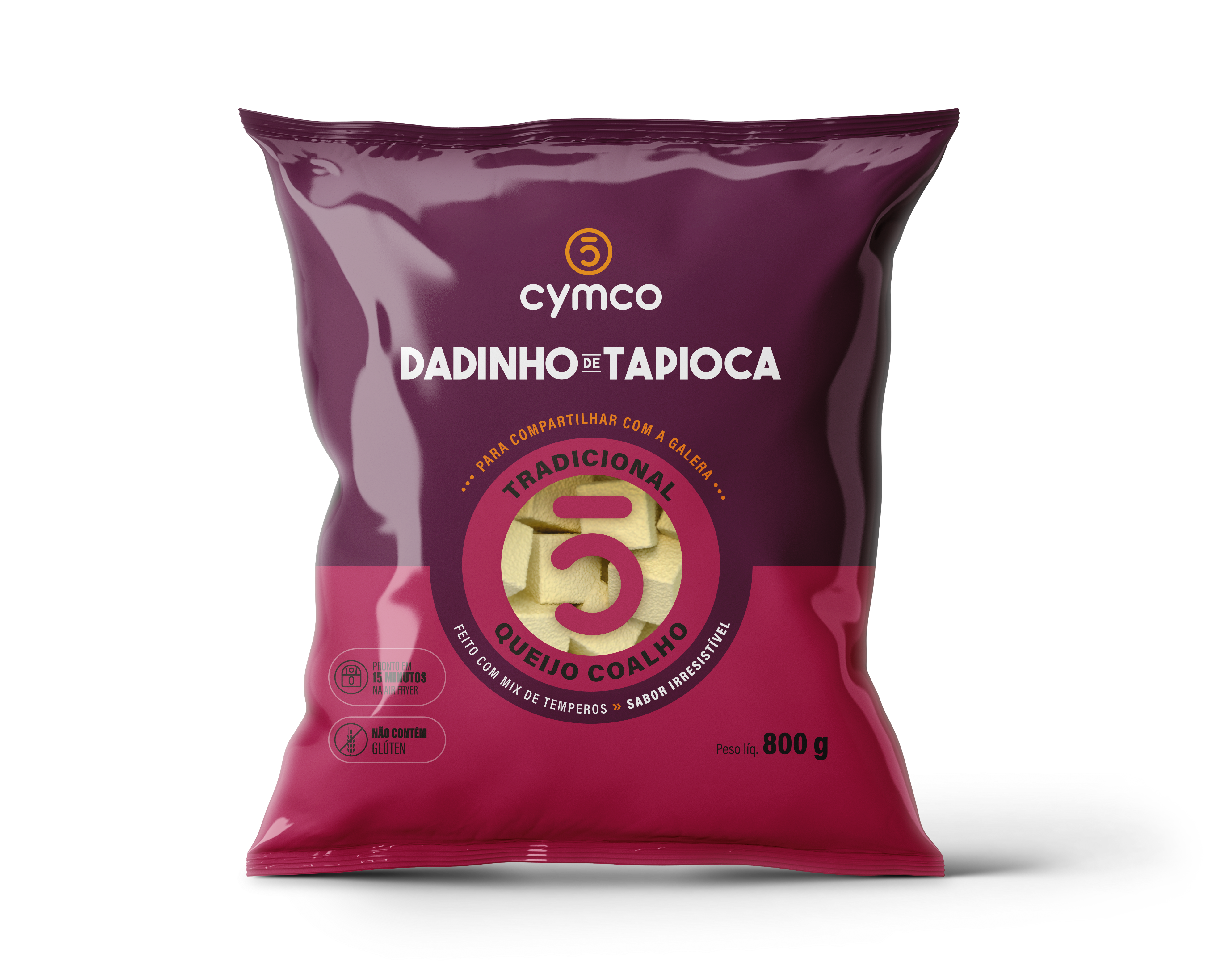 Embalagem 800g-Dadinho de Tapioca